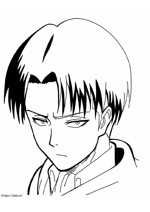 Levi'S Face Is Cool coloring page