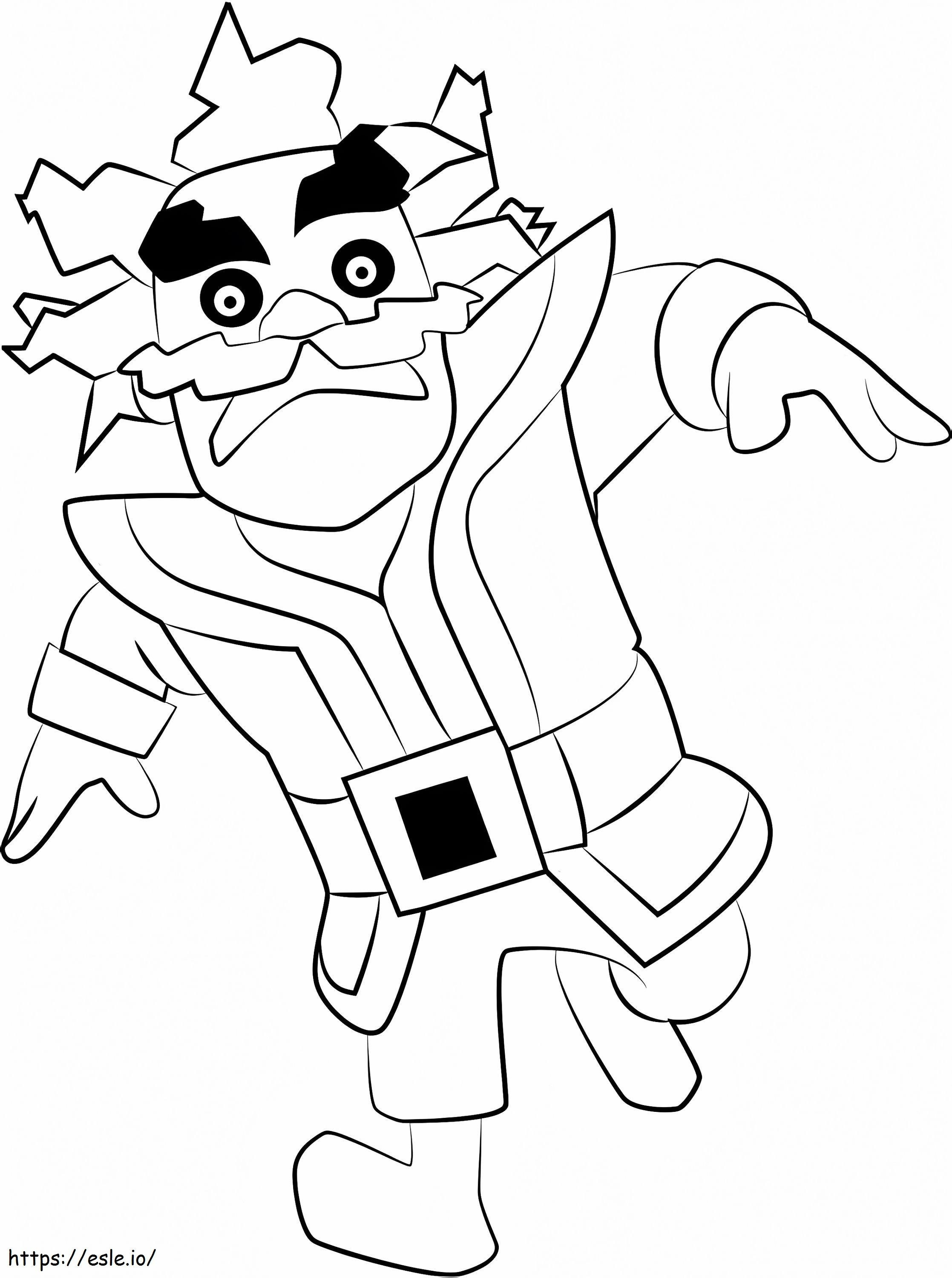 Electro Magician coloring page