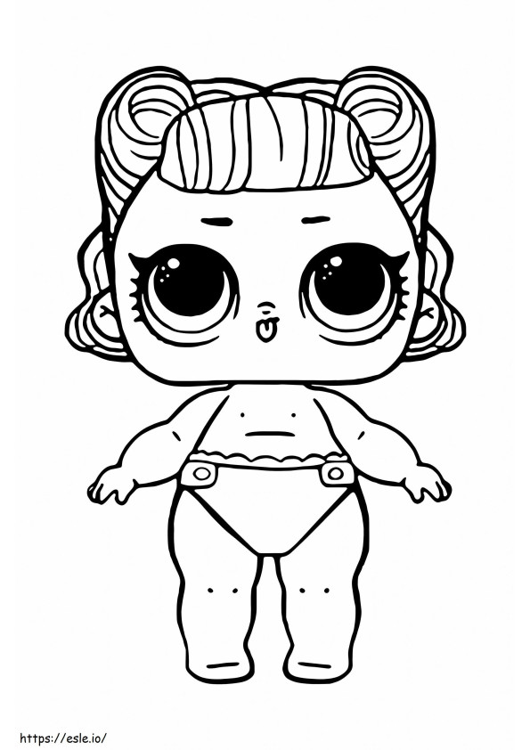 LOL Baby Angel coloring page