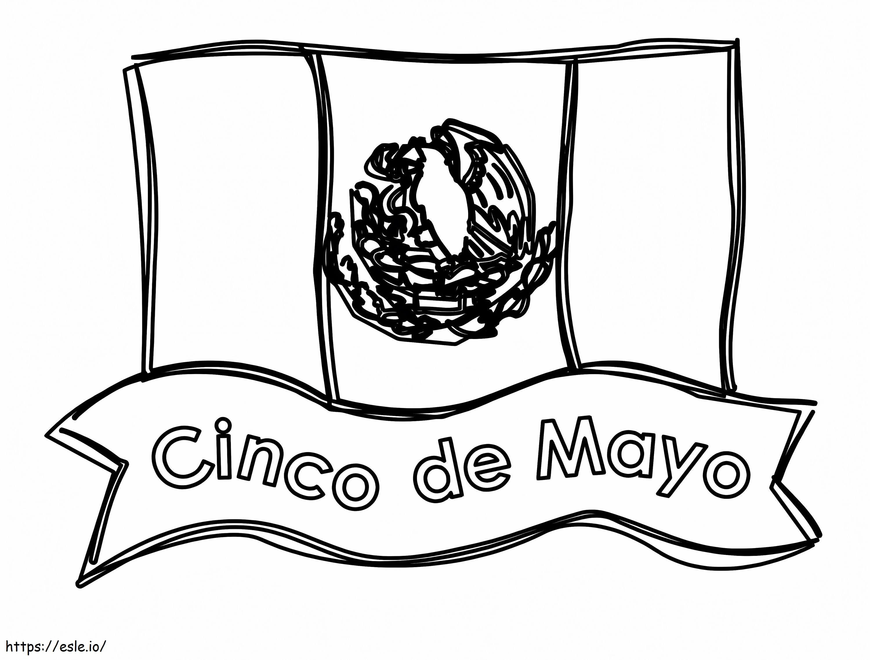 Cinco De Mayo 4 värityskuva