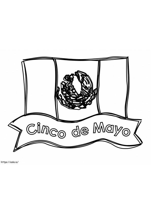 Cinco De Mayo 4 värityskuva