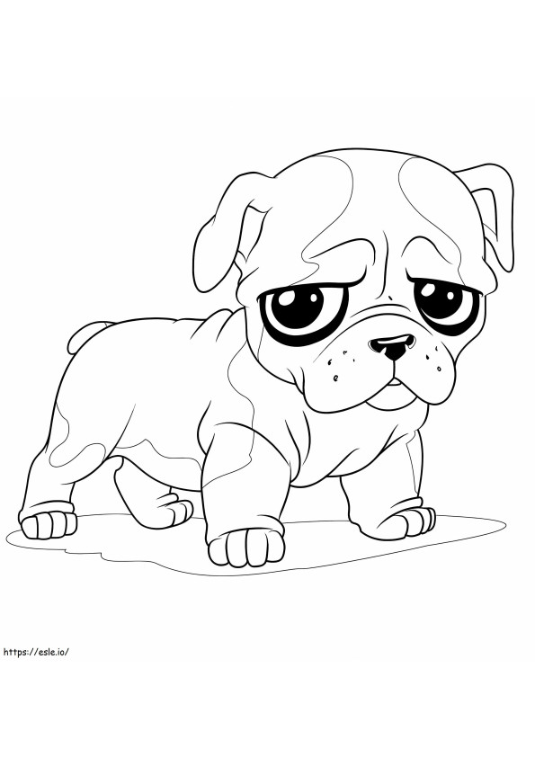 Bulldog Cartoon