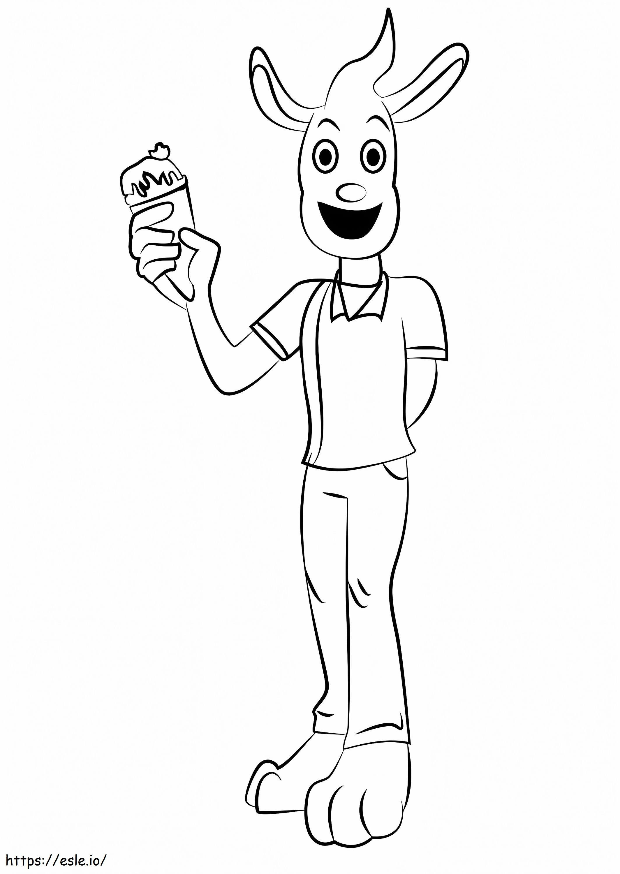 Nice Cream Guy Undertale coloring page