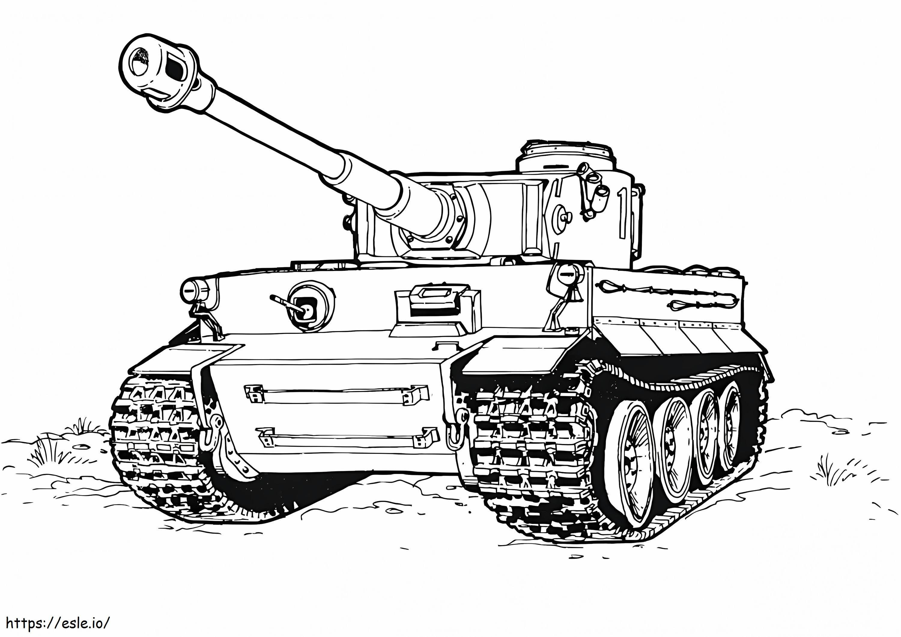 Tigris Tank kifestő