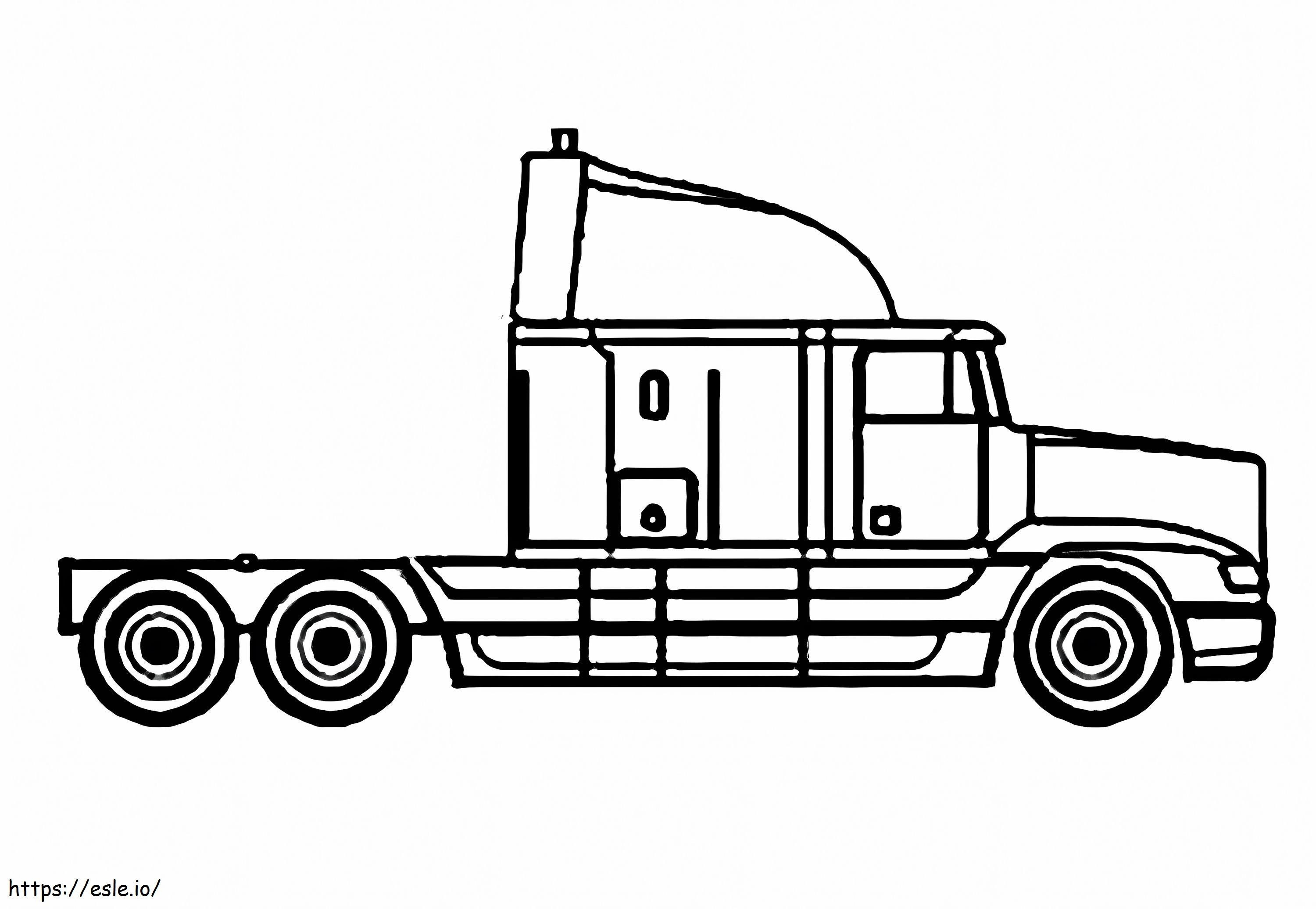 Freightliner To Print coloring page