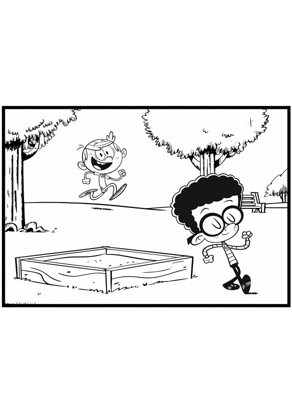 The Loud House 4 coloring page