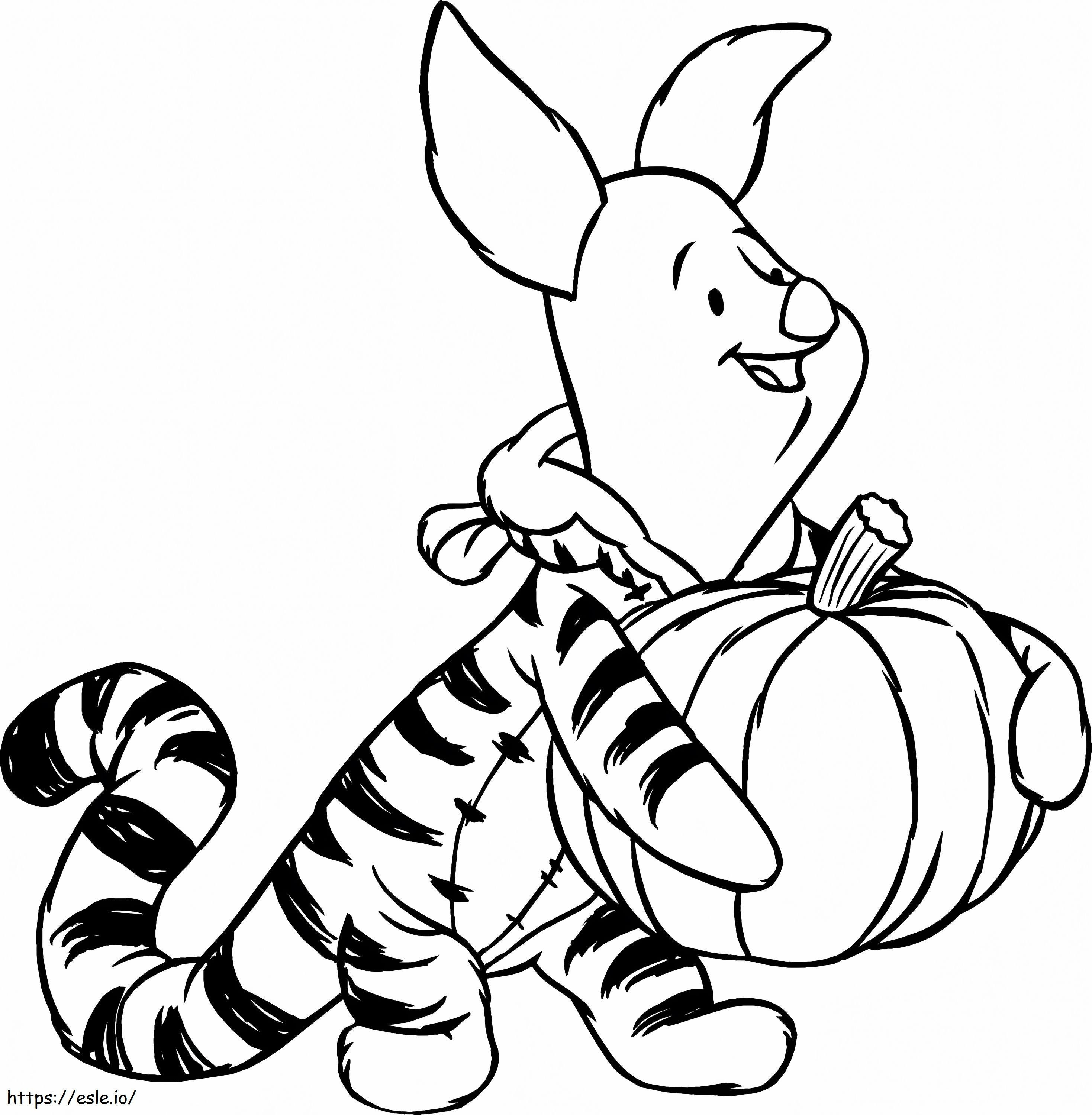 Cartoon Character Halloween Halloween Disney Character coloring page