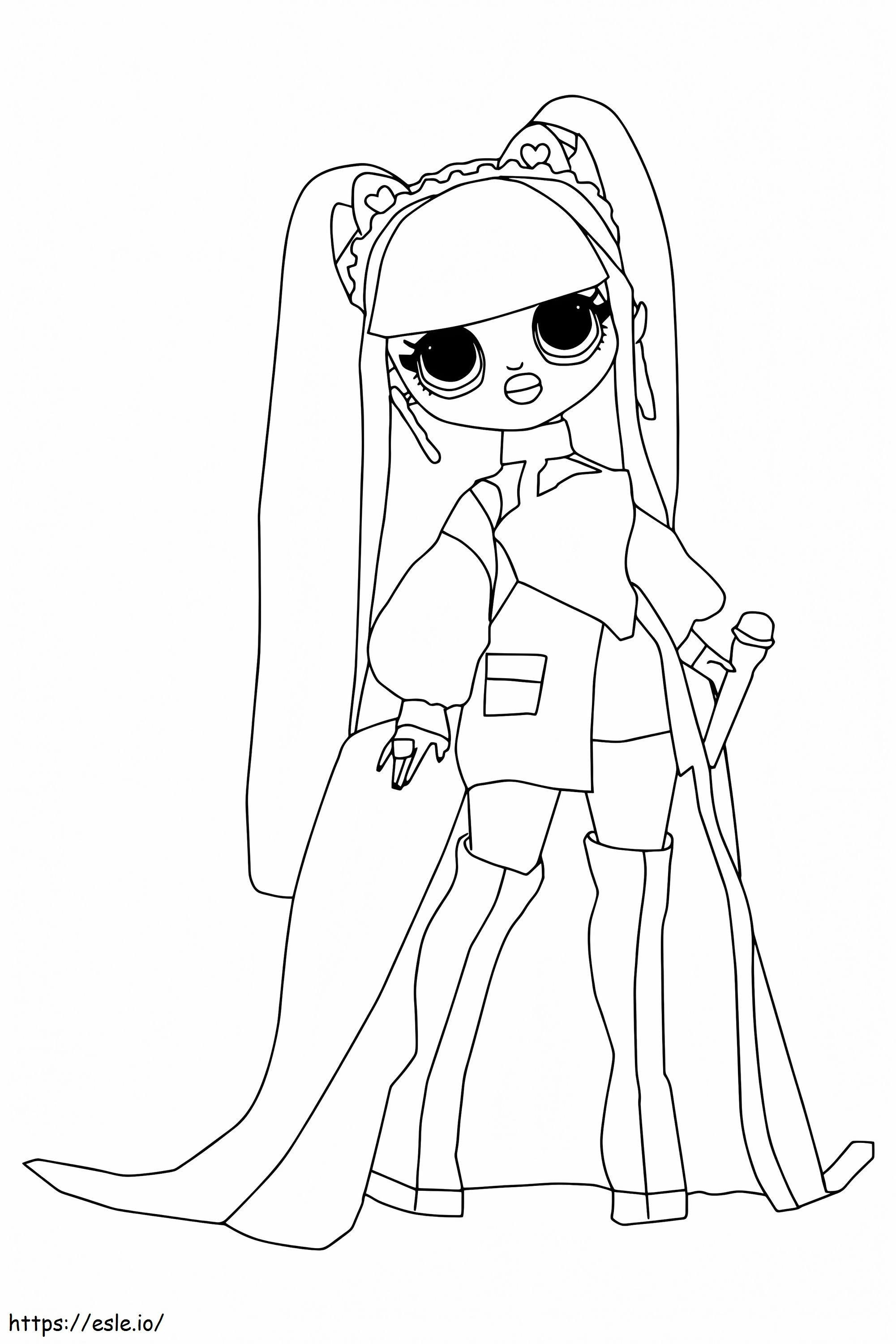 Lol Omg Kitty Kay 683X1024 coloring page