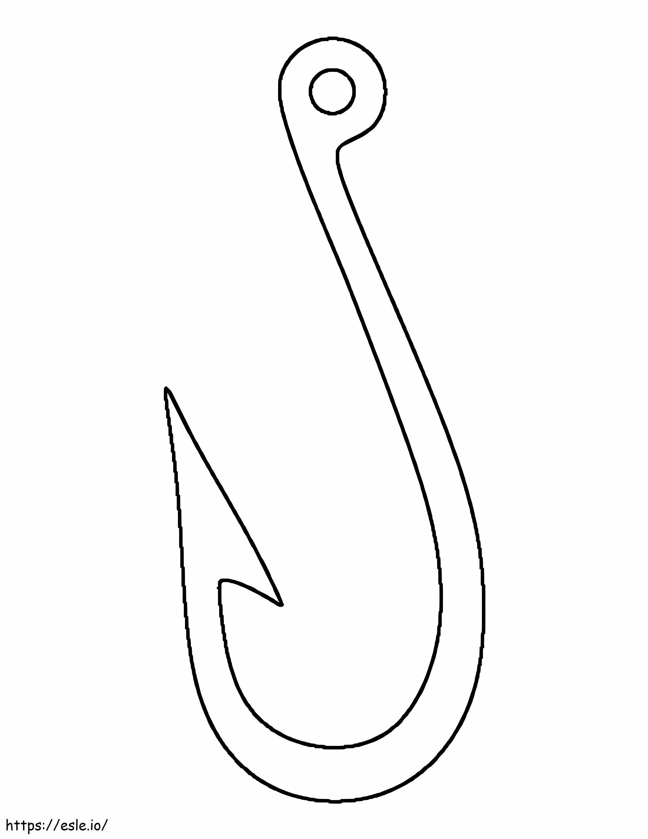 Good Hook For Fisherman coloring page