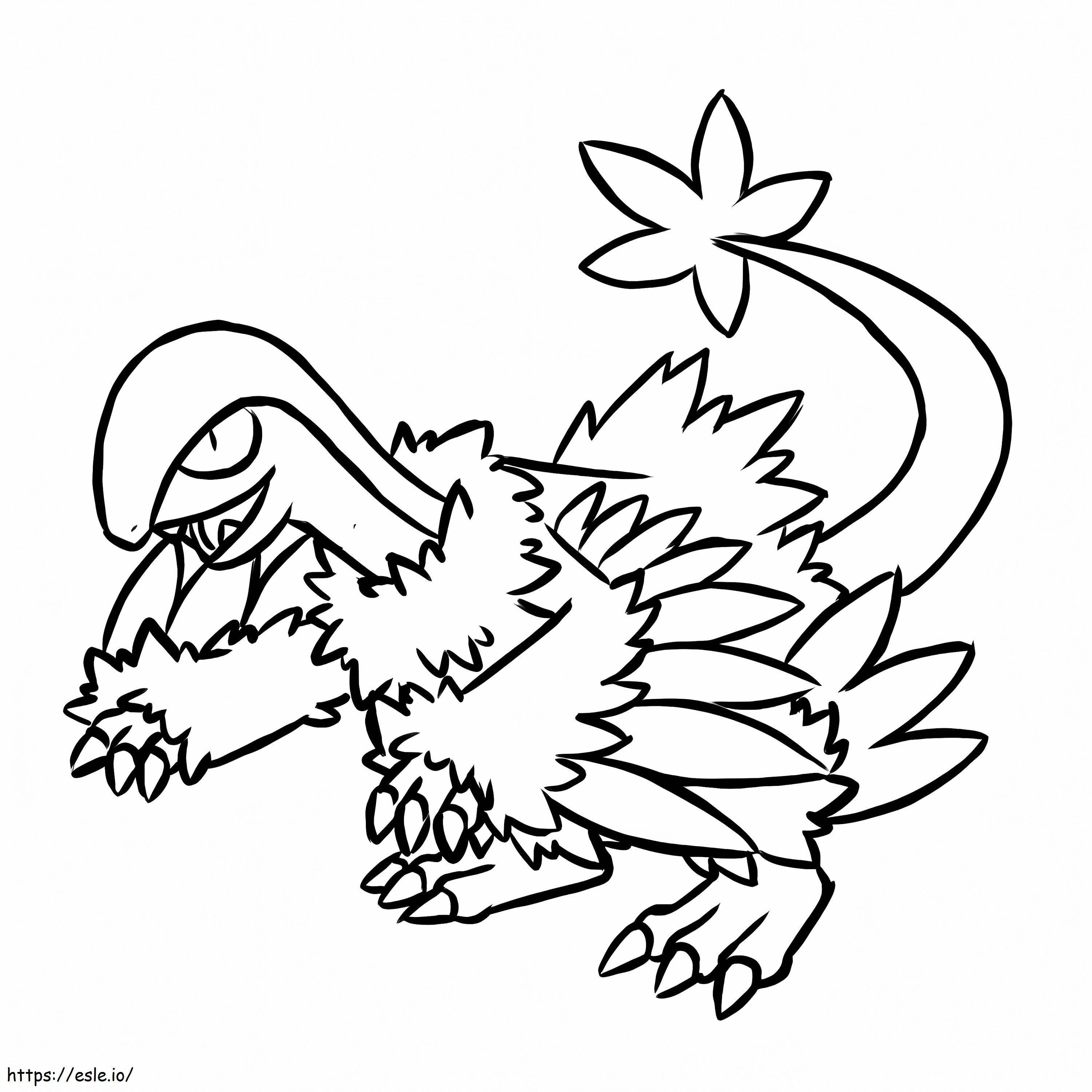 Archäops-Pokémon ausmalbilder
