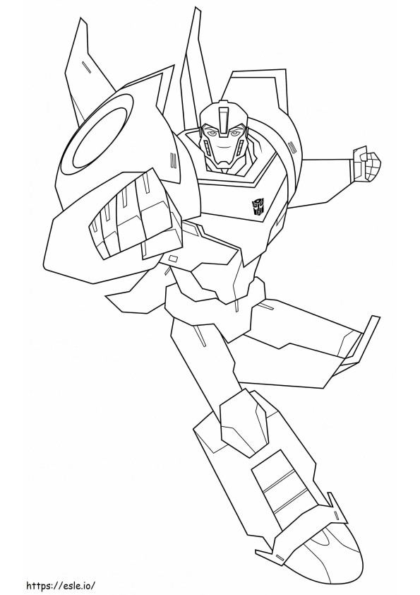 Bumblebee Punch coloring page