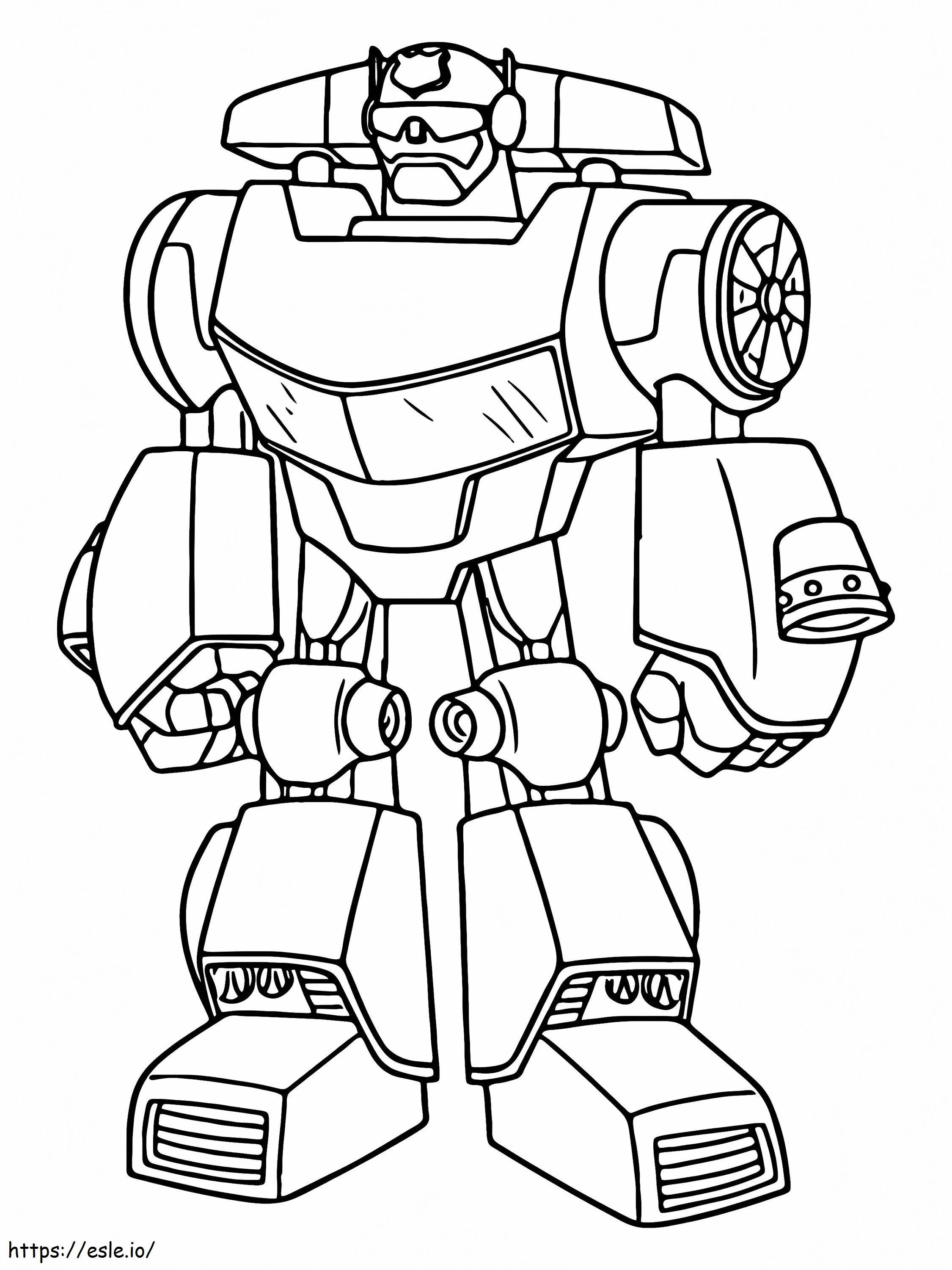 Commander Bumblebee coloring page