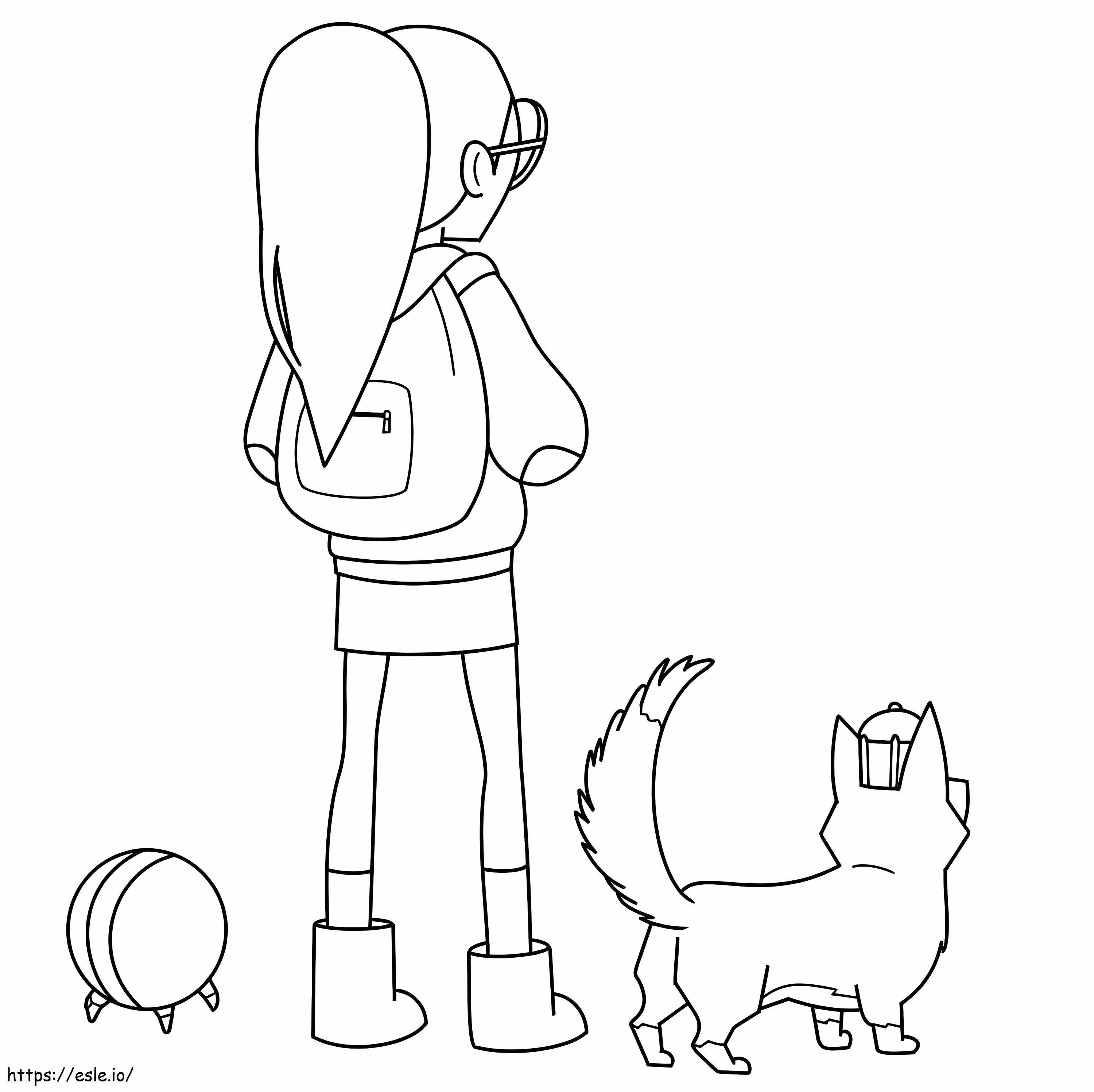 Infinity Train coloring page
