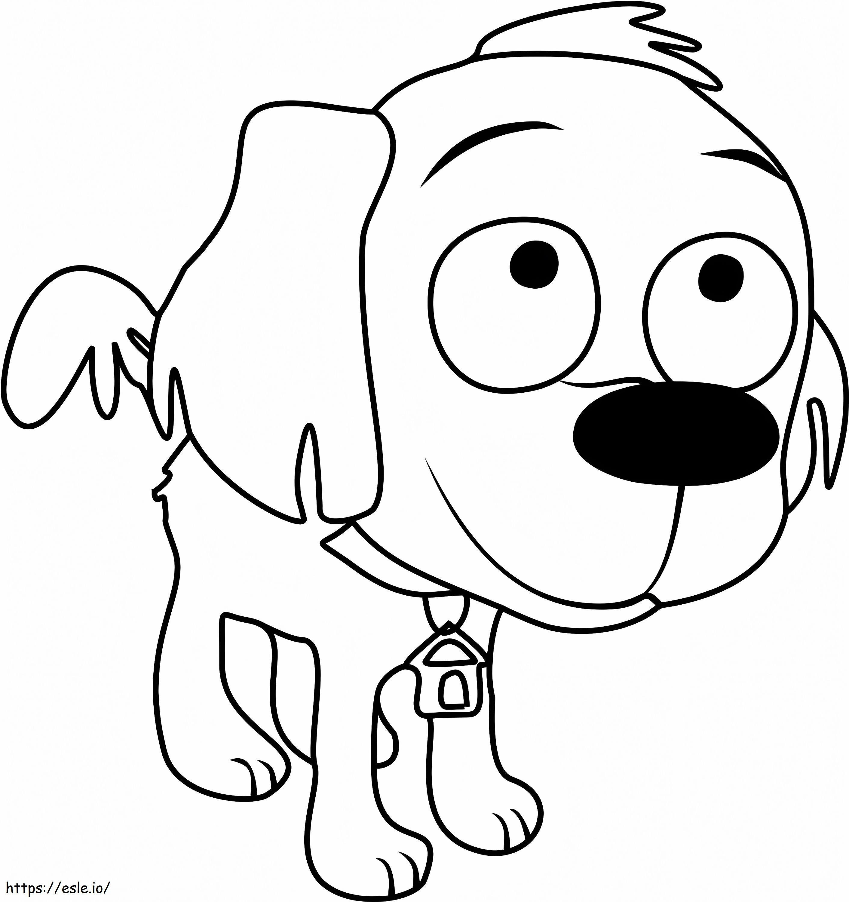 McGuffin From Pound Puppies coloring page