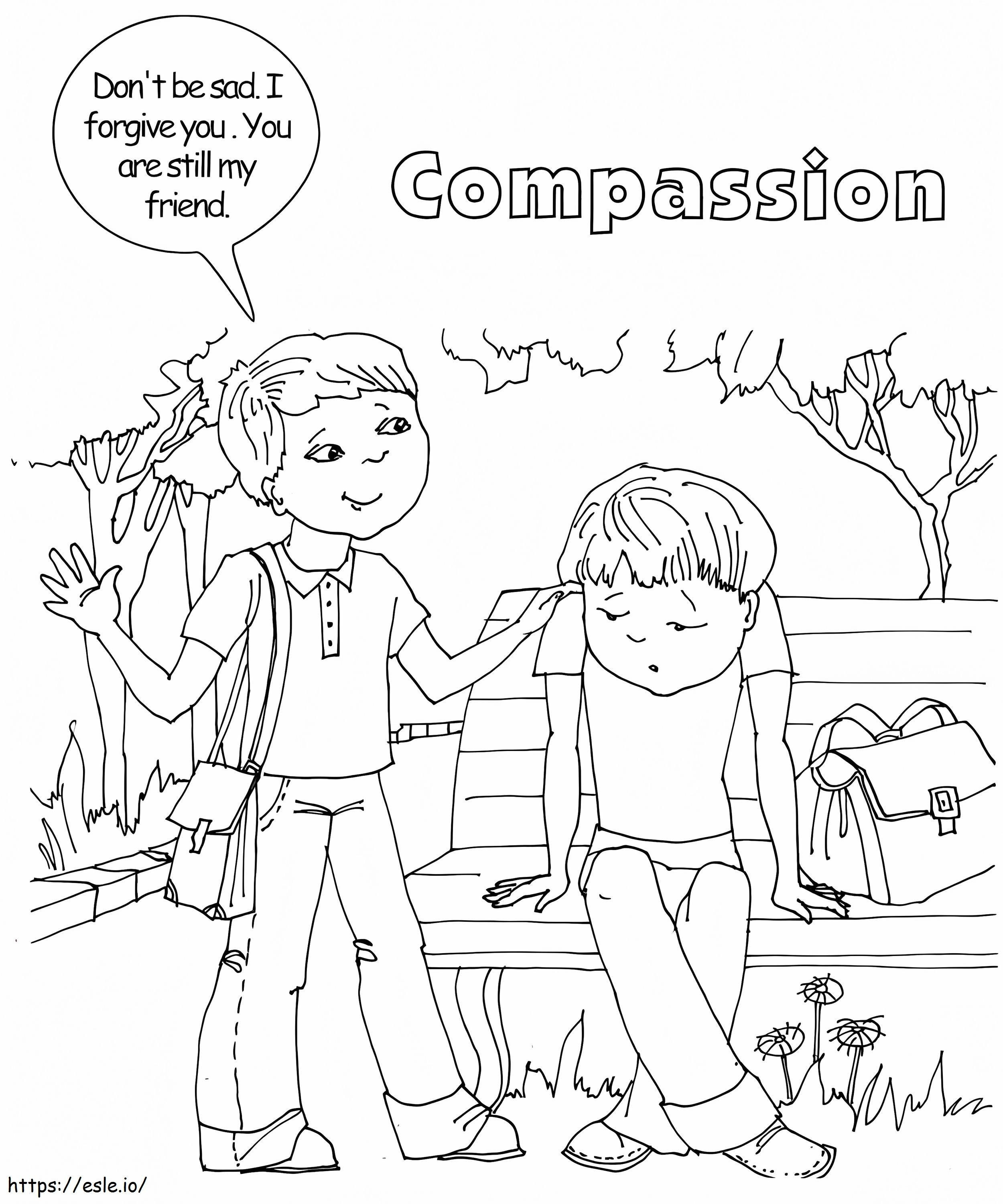 Sobre Compaixão para colorir