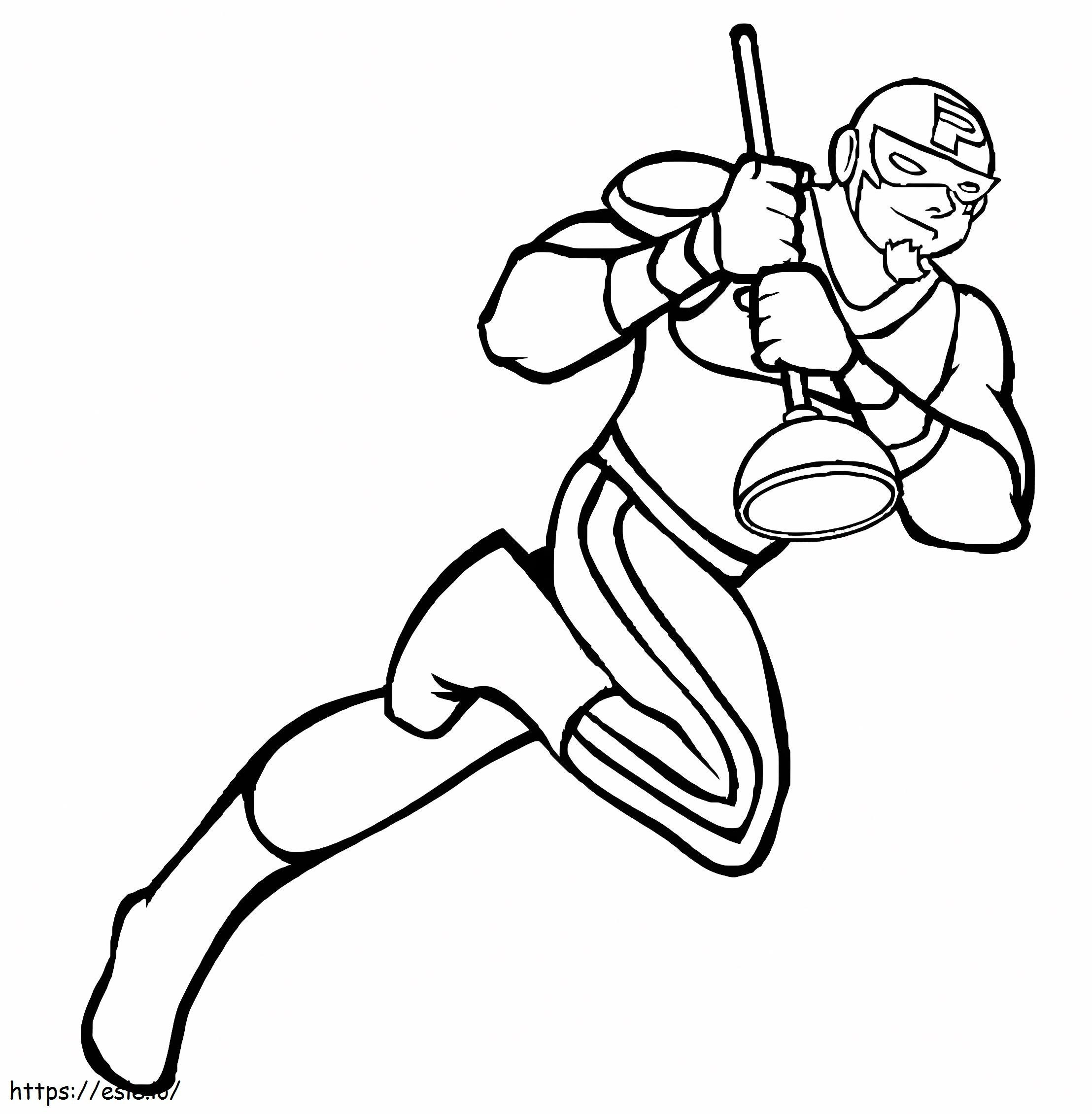 Super Plumber coloring page