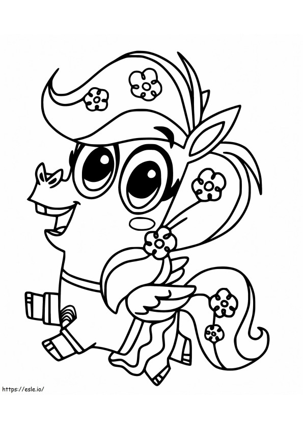 Peg From Corn And Peg coloring page