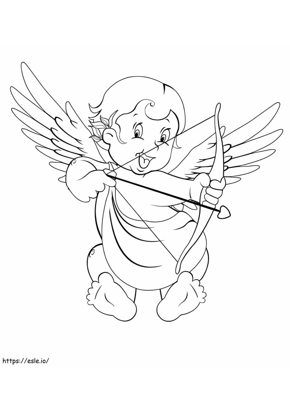 Cupido a szerelemért kifestő