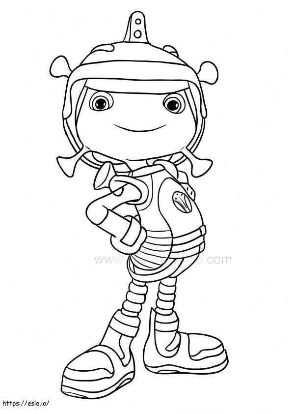Floogals 8 coloring page