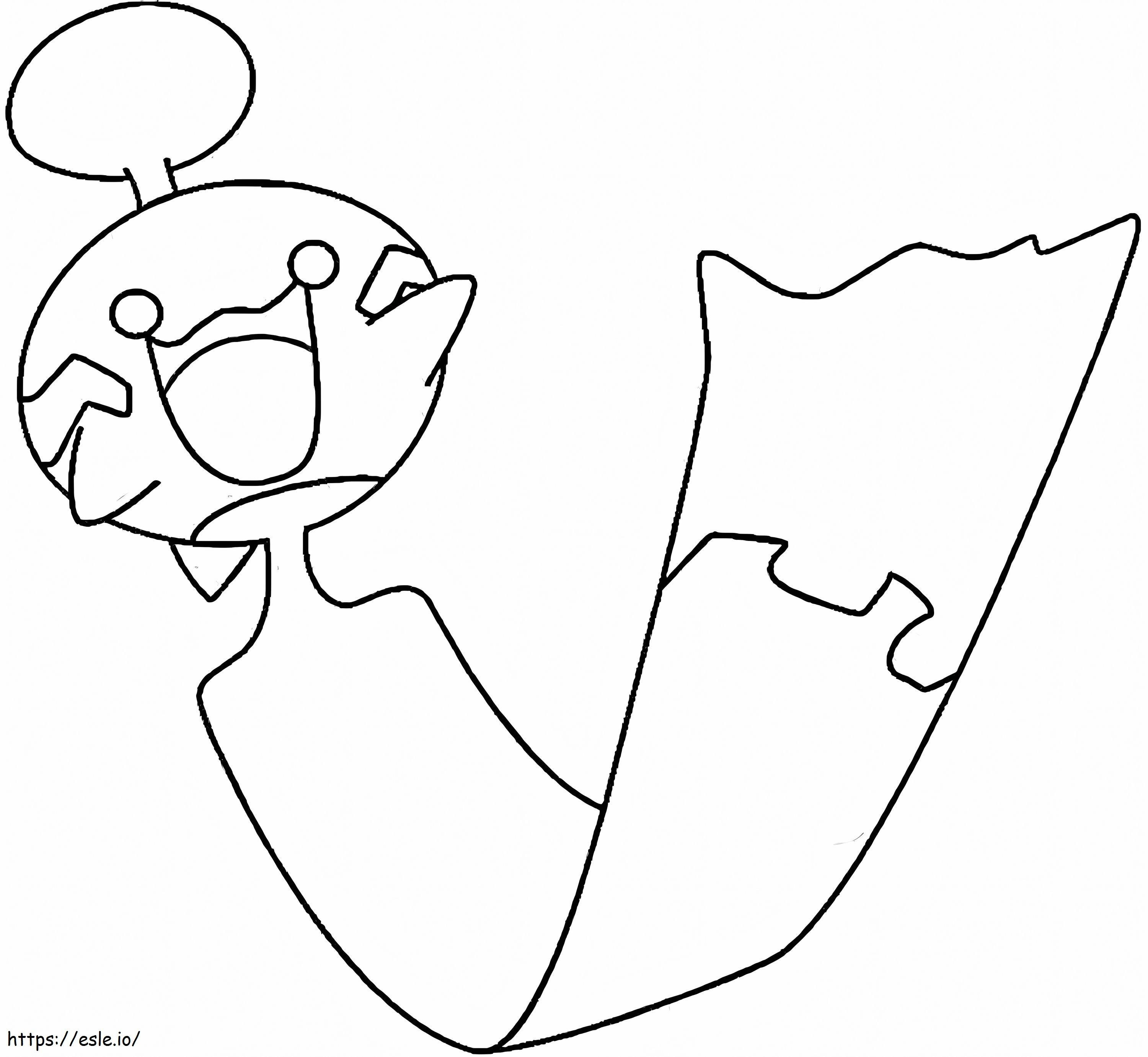 Chimecho In Pokemon coloring page