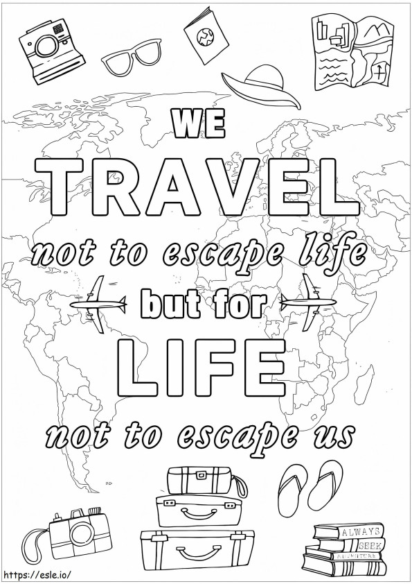 Free Positive Quote coloring page