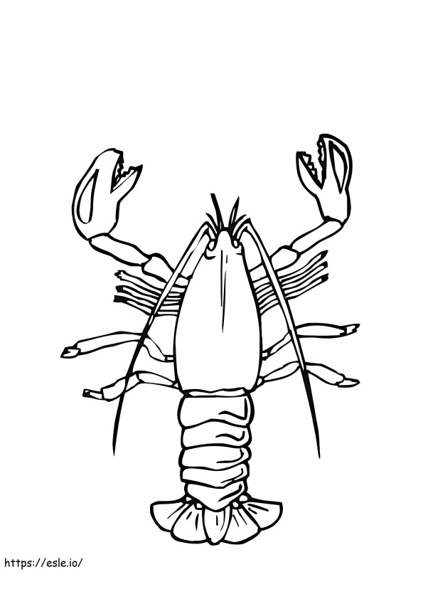 Lobster Besar Gambar Mewarnai