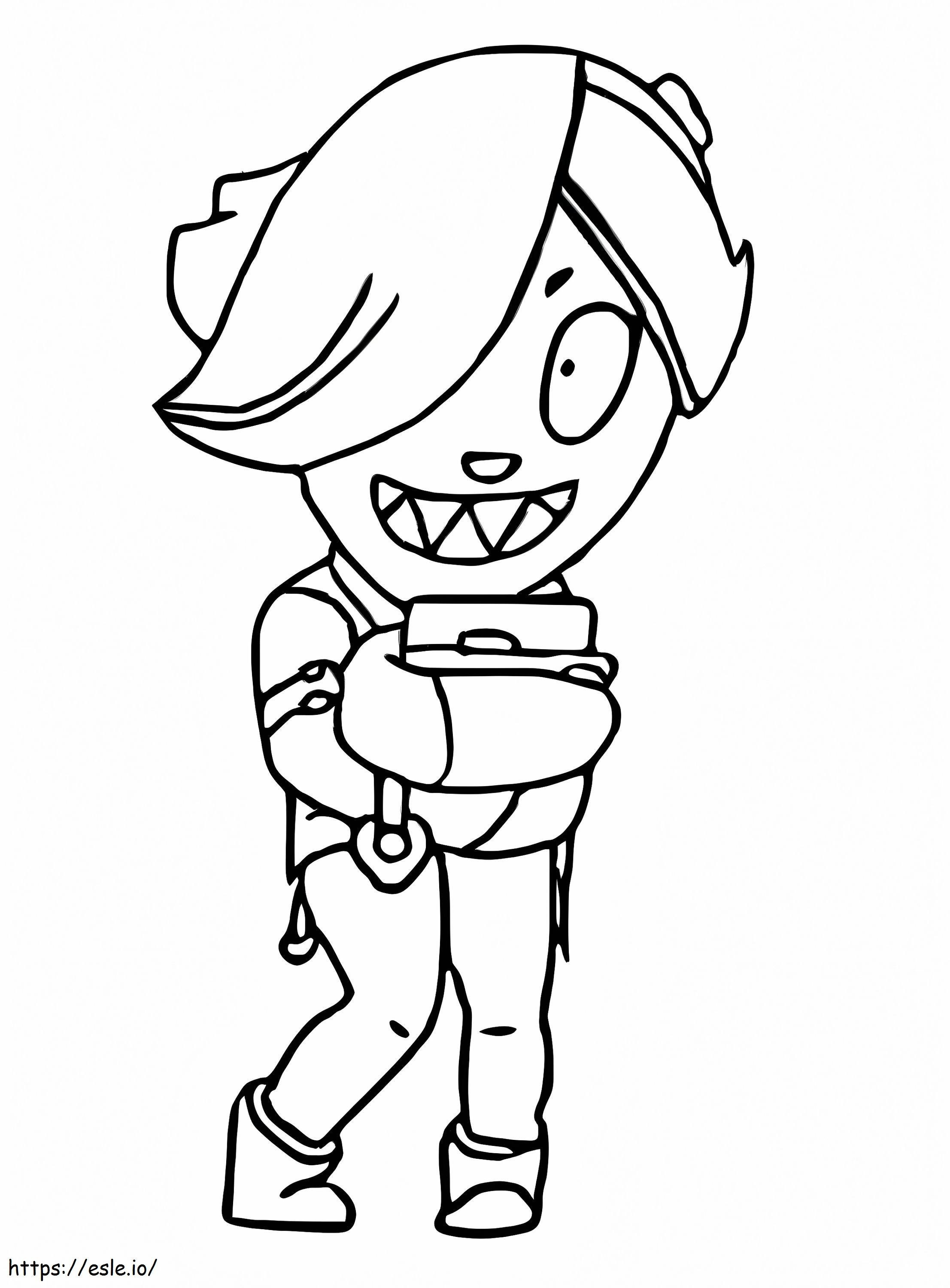 Colette Brawl Stars 2 coloring page