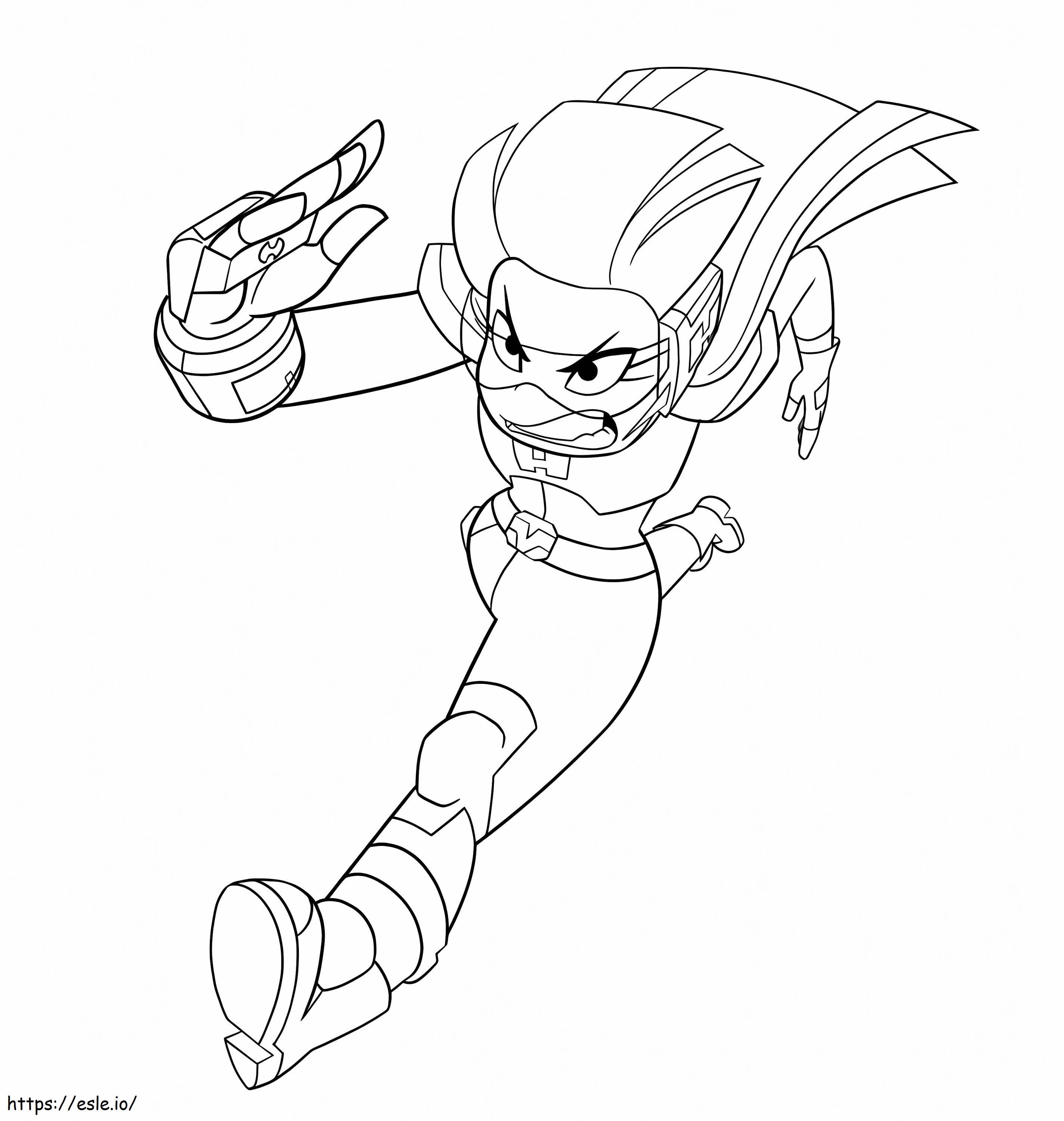 Miko Kubota 1 para colorir