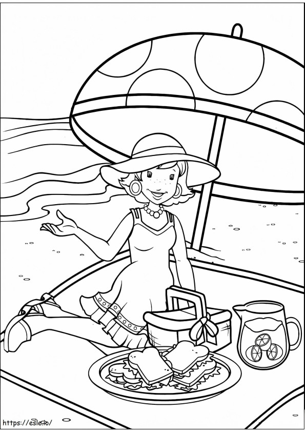 Holly Hobbie And Friends 8 coloring page