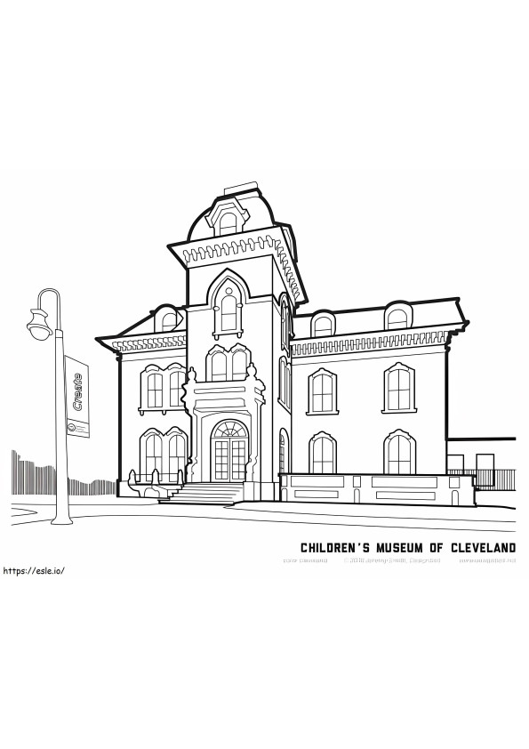Childrens Museum Of Cleveland coloring page