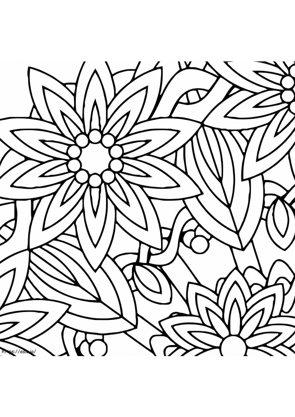 Nice Mindfulness coloring page