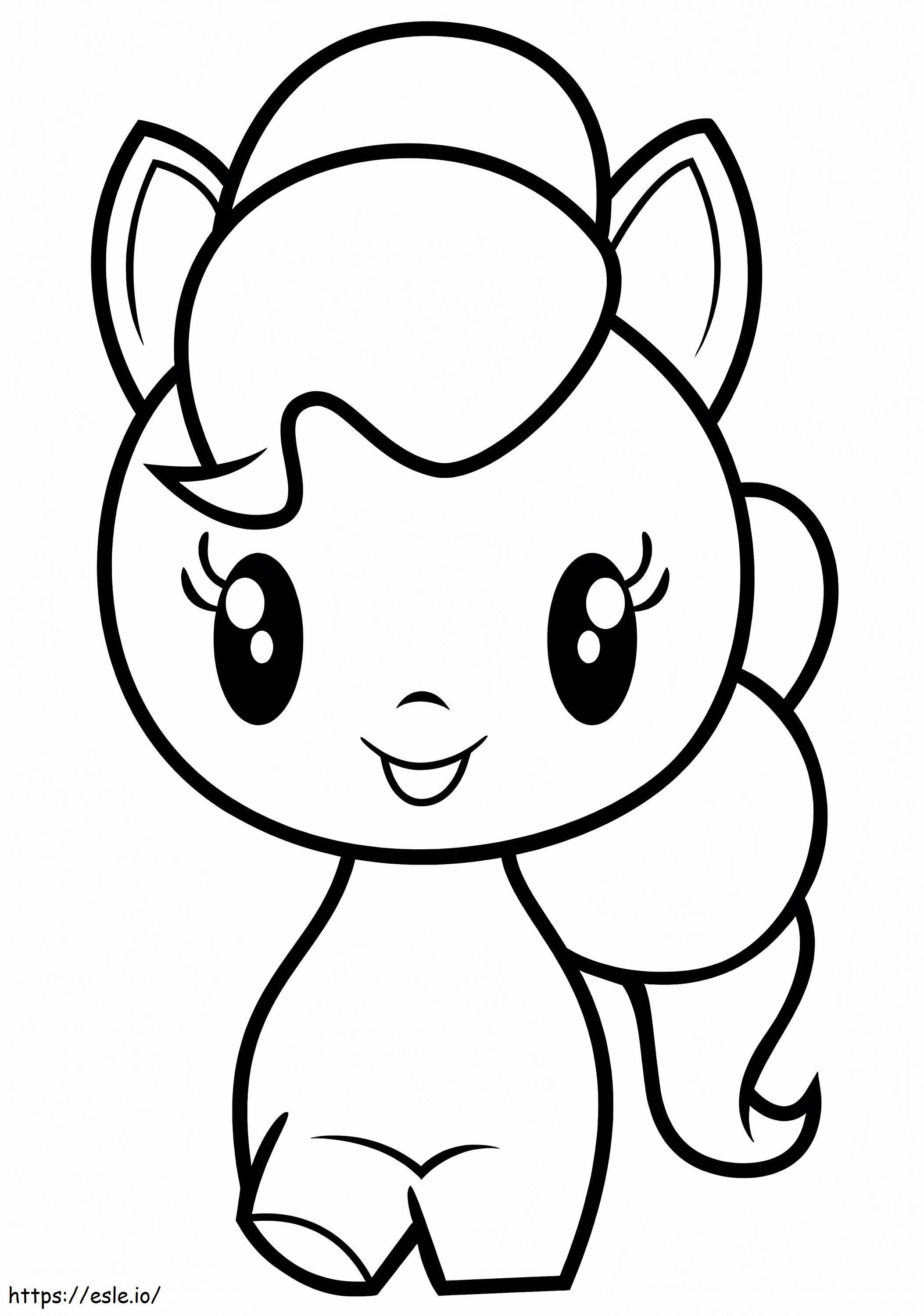Coloriage MLP Cutie Mark Crew Pinkie Pie à imprimer dessin