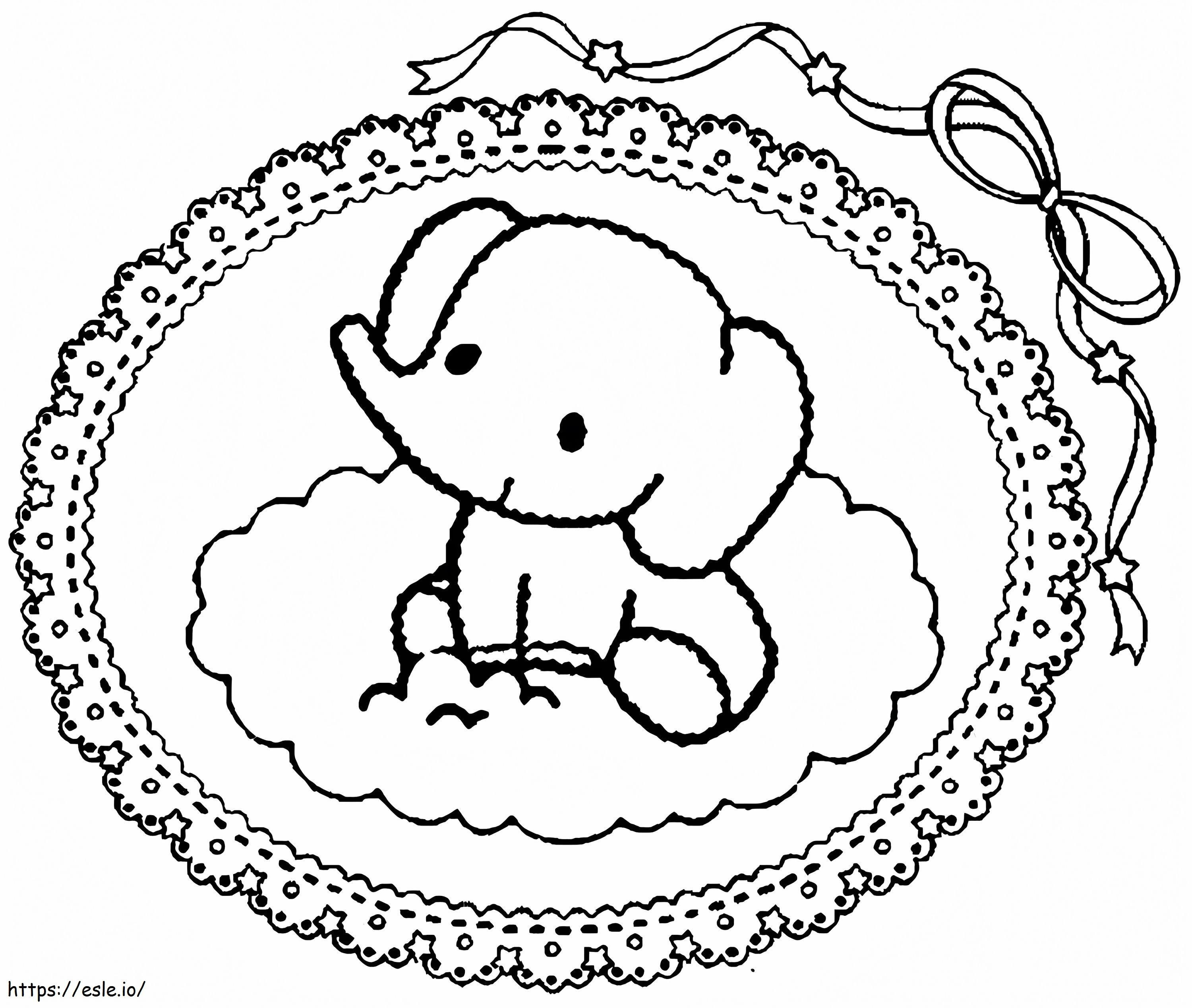 Little Twin Stars 8 coloring page