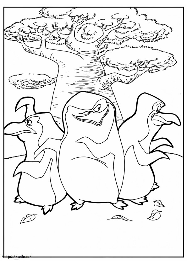 Print Penguins Of Madagascar