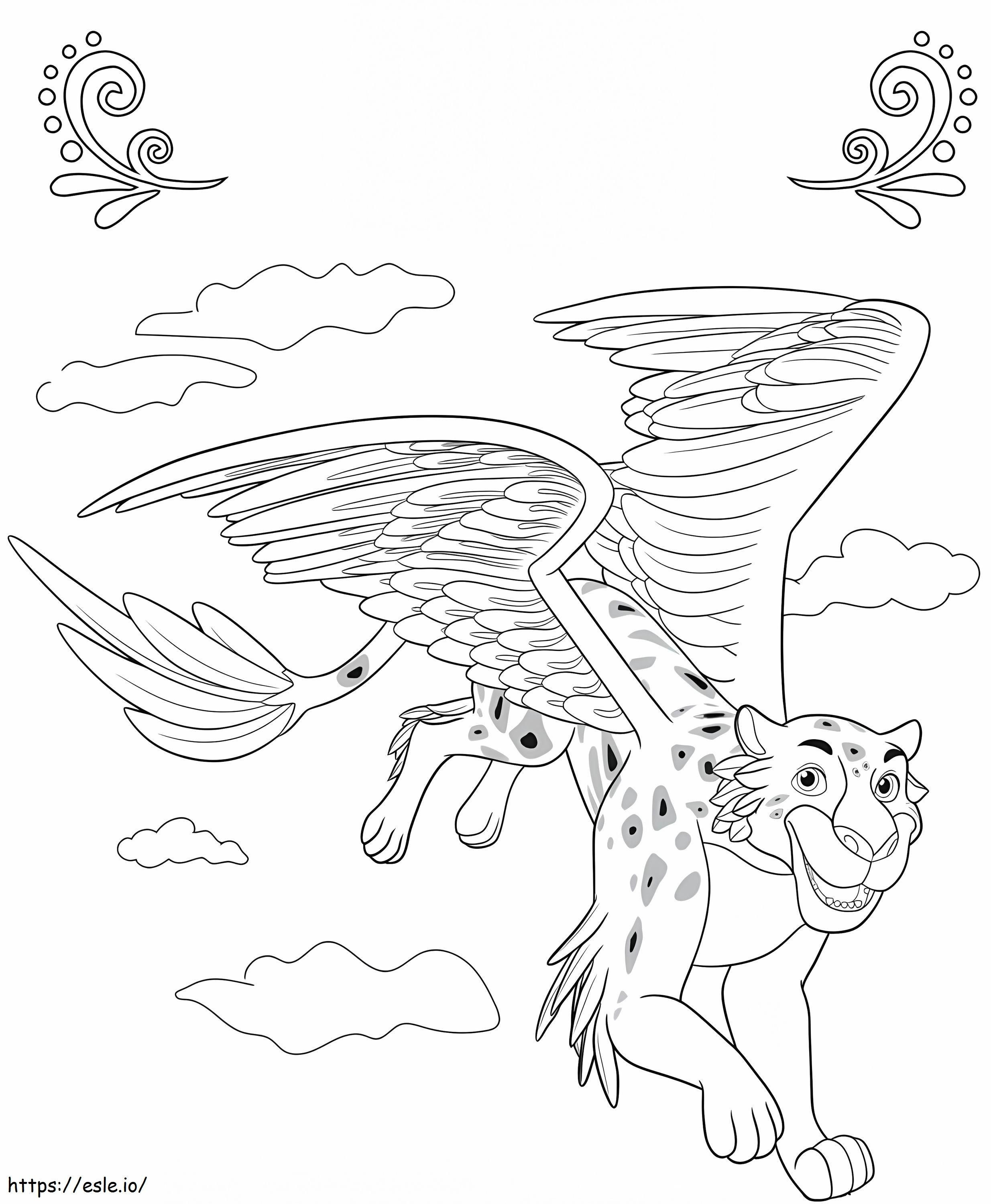 Flying Migs coloring page