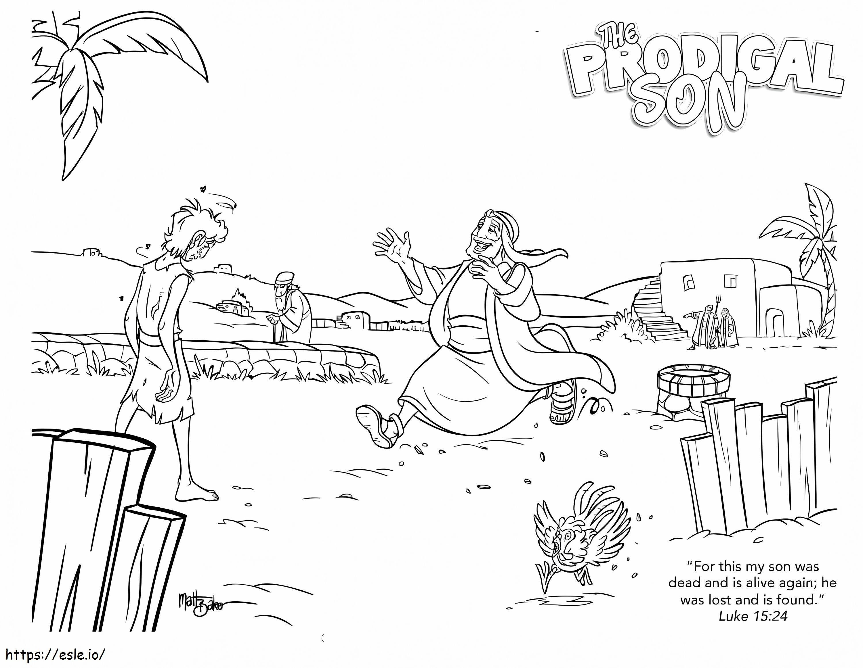 Prodigal Son 9 coloring page