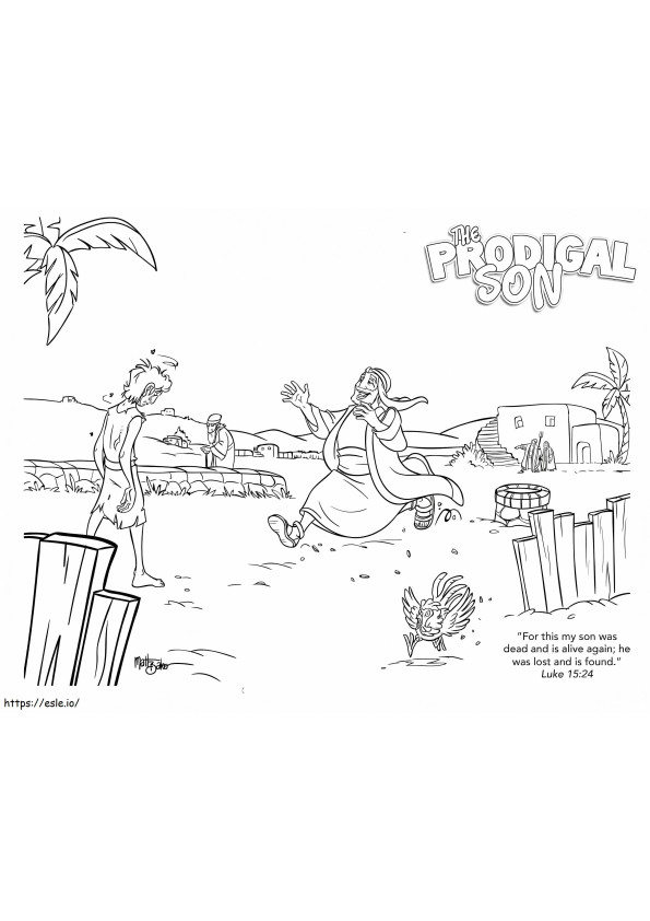 Prodigal Son 9 coloring page