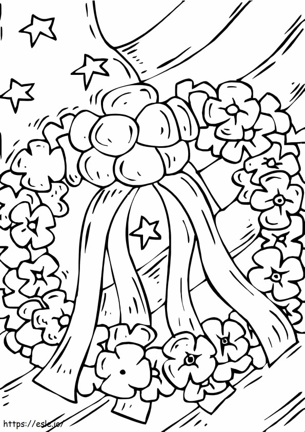 Memorial Day 12 coloring page