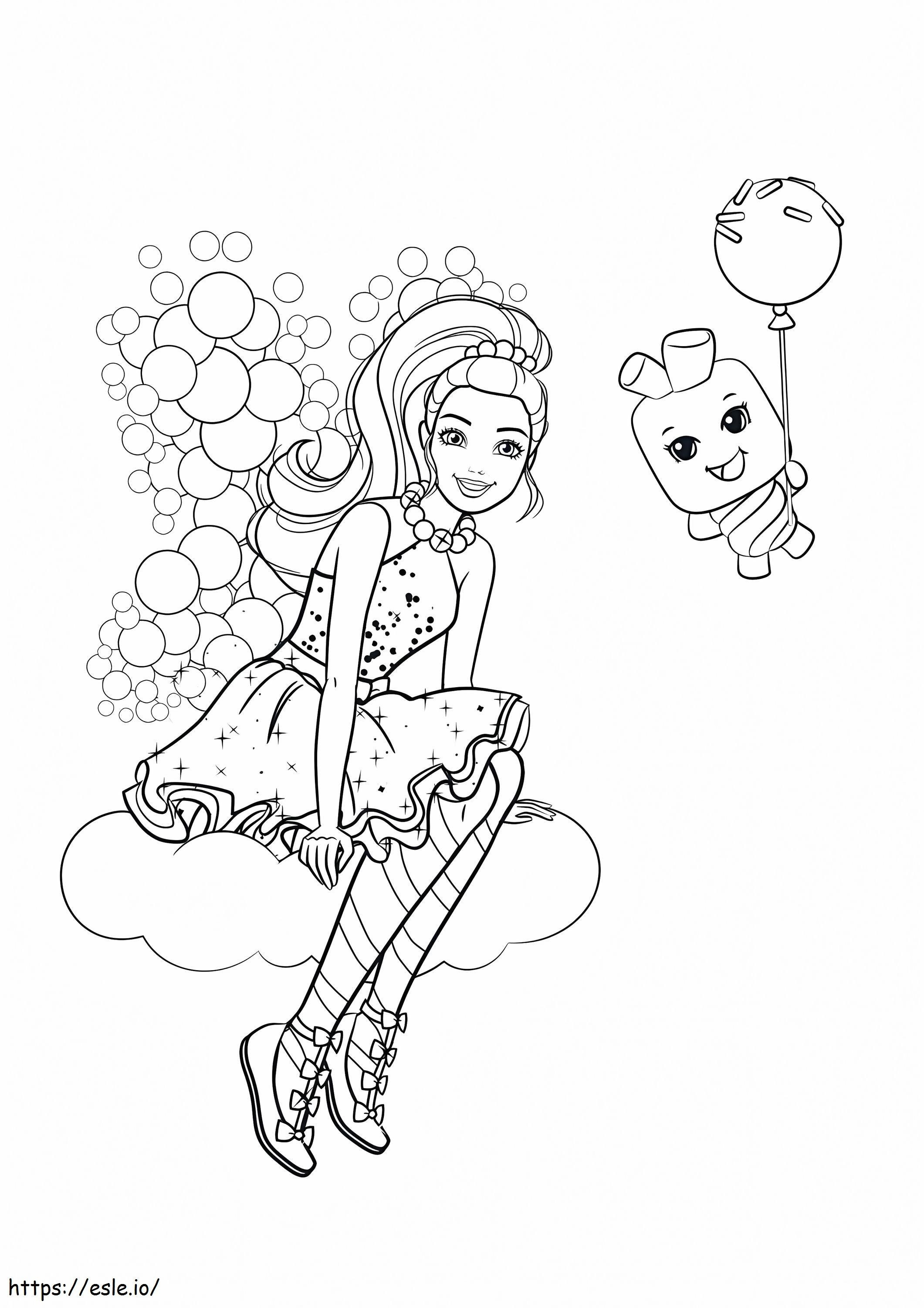 Barbie In Candy Kingdom 1 724X1024 coloring page