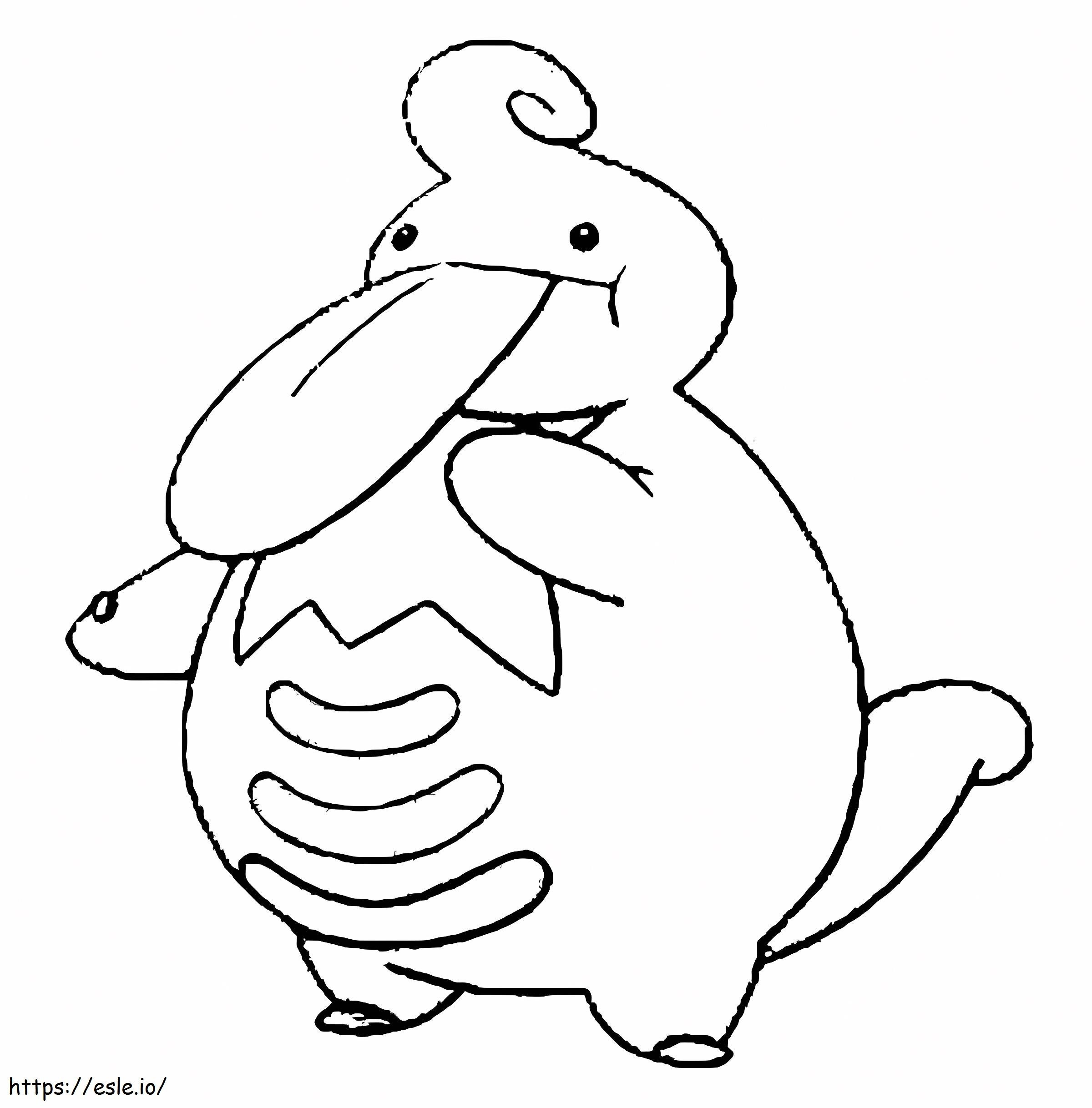 Lickilicky Gen 4 Pokemon coloring page