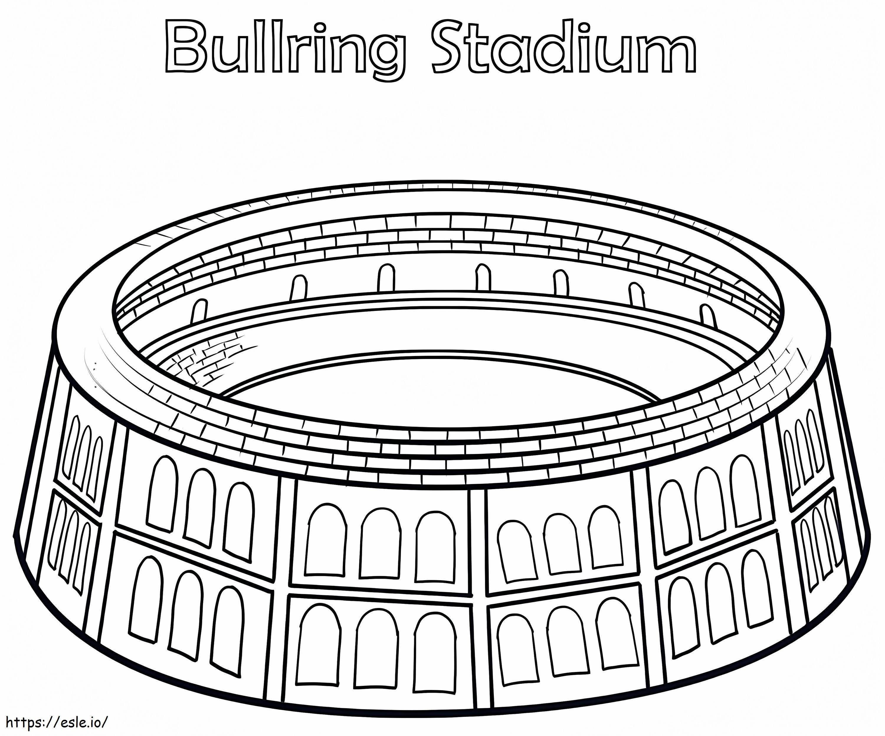 Bullringin stadion värityskuva