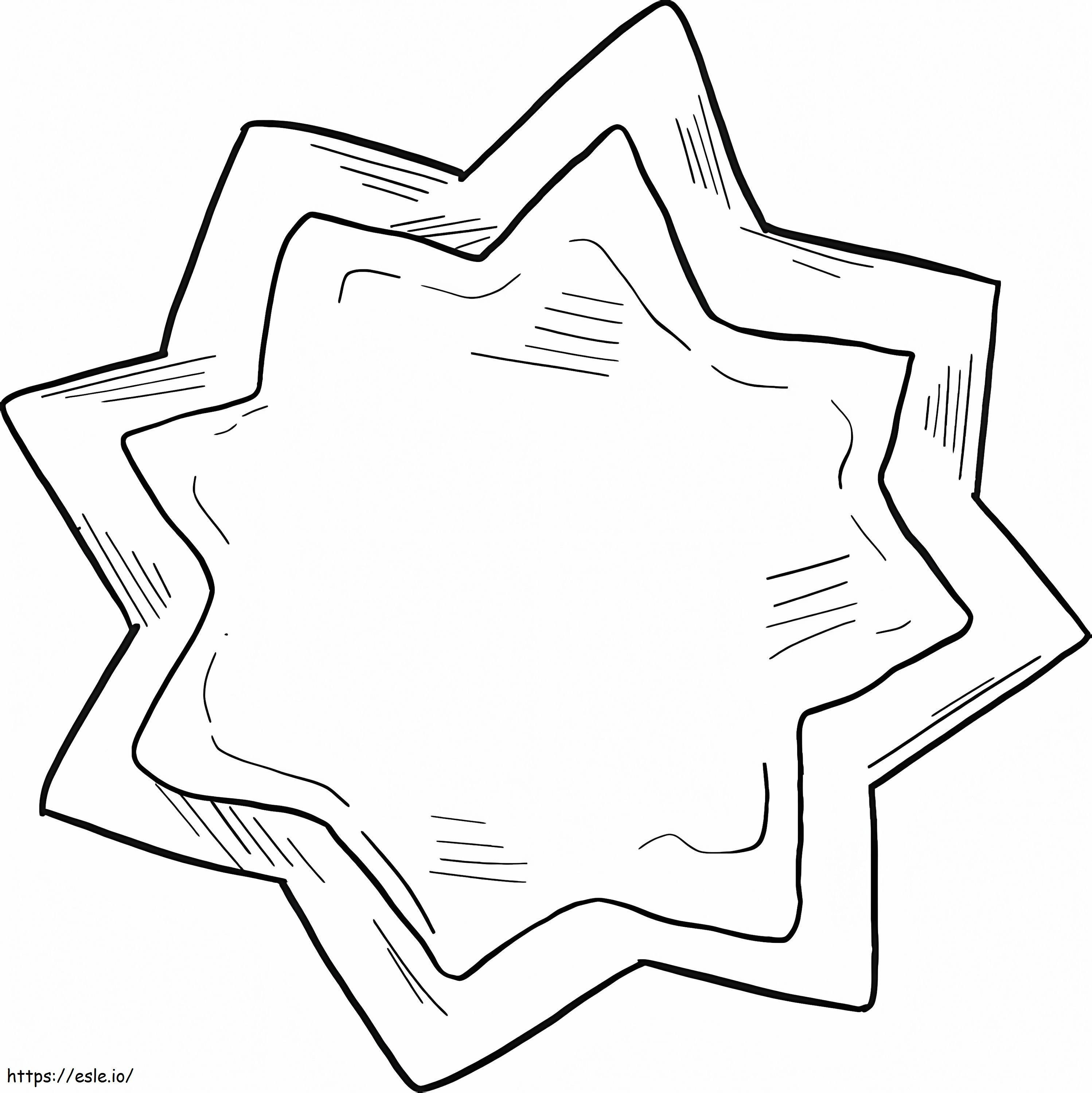 Christmas Cookie 2 coloring page