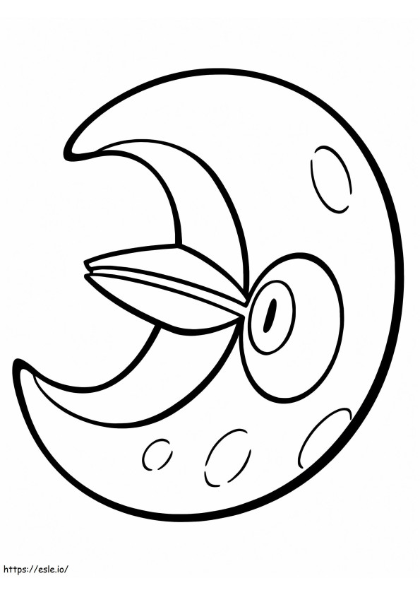 Yazdırılabilir Lunatone Pokemon