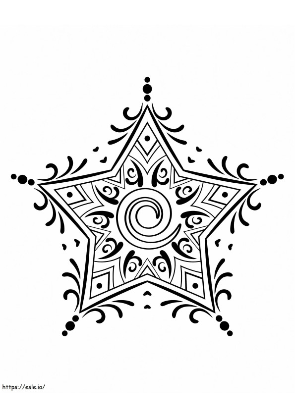 Perfect Star coloring page