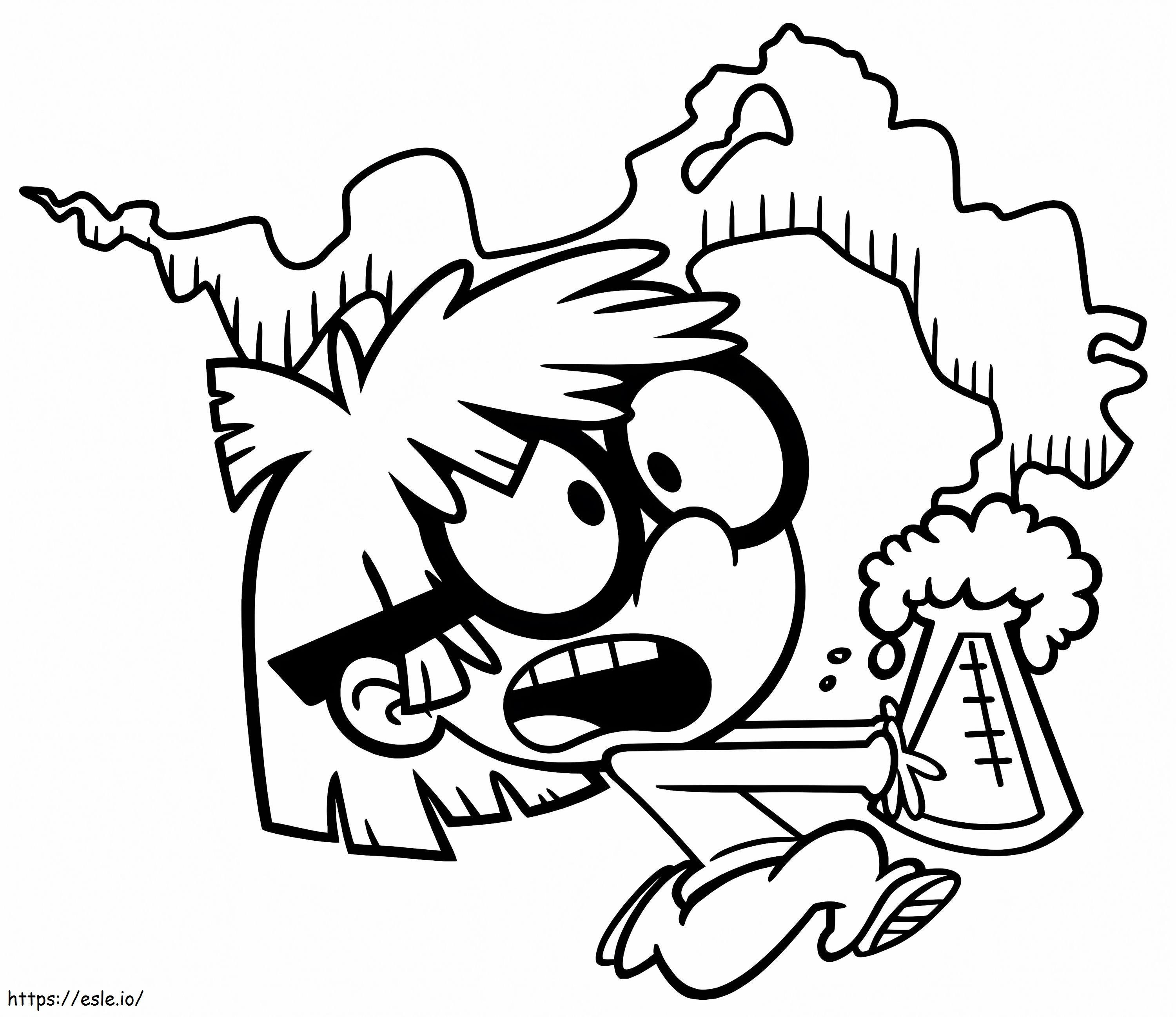 Smooth Loud House coloring page