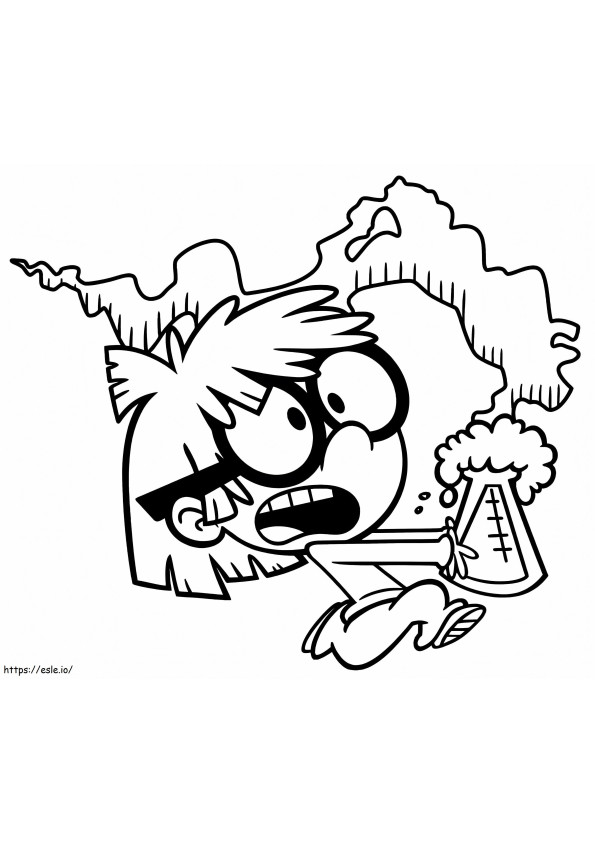 Smooth Loud House coloring page