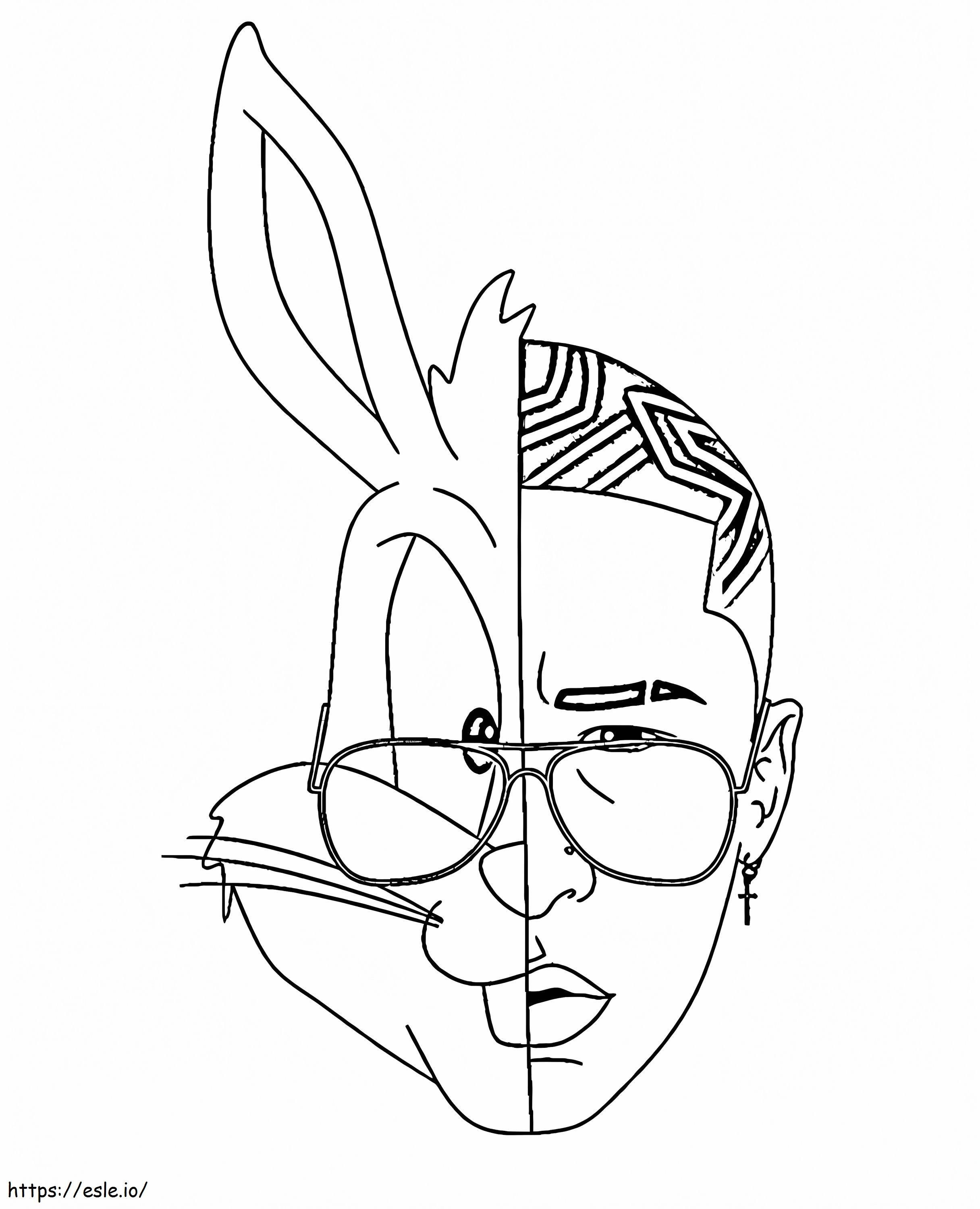 Cool Bad Bunny kifestő