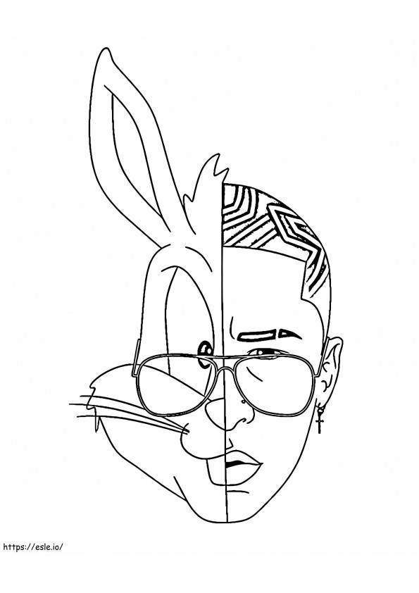 Cool Bad Bunny kifestő