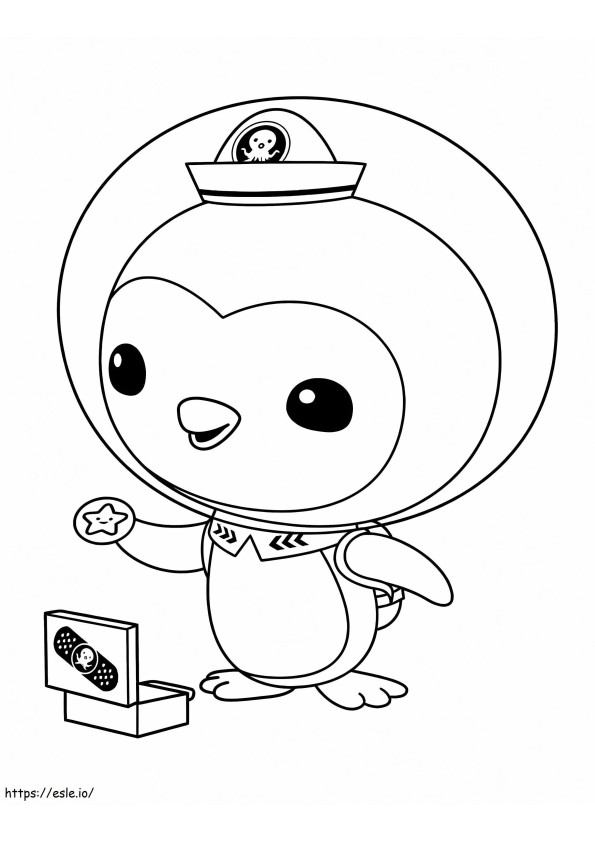 Octonauts From Peso coloring page