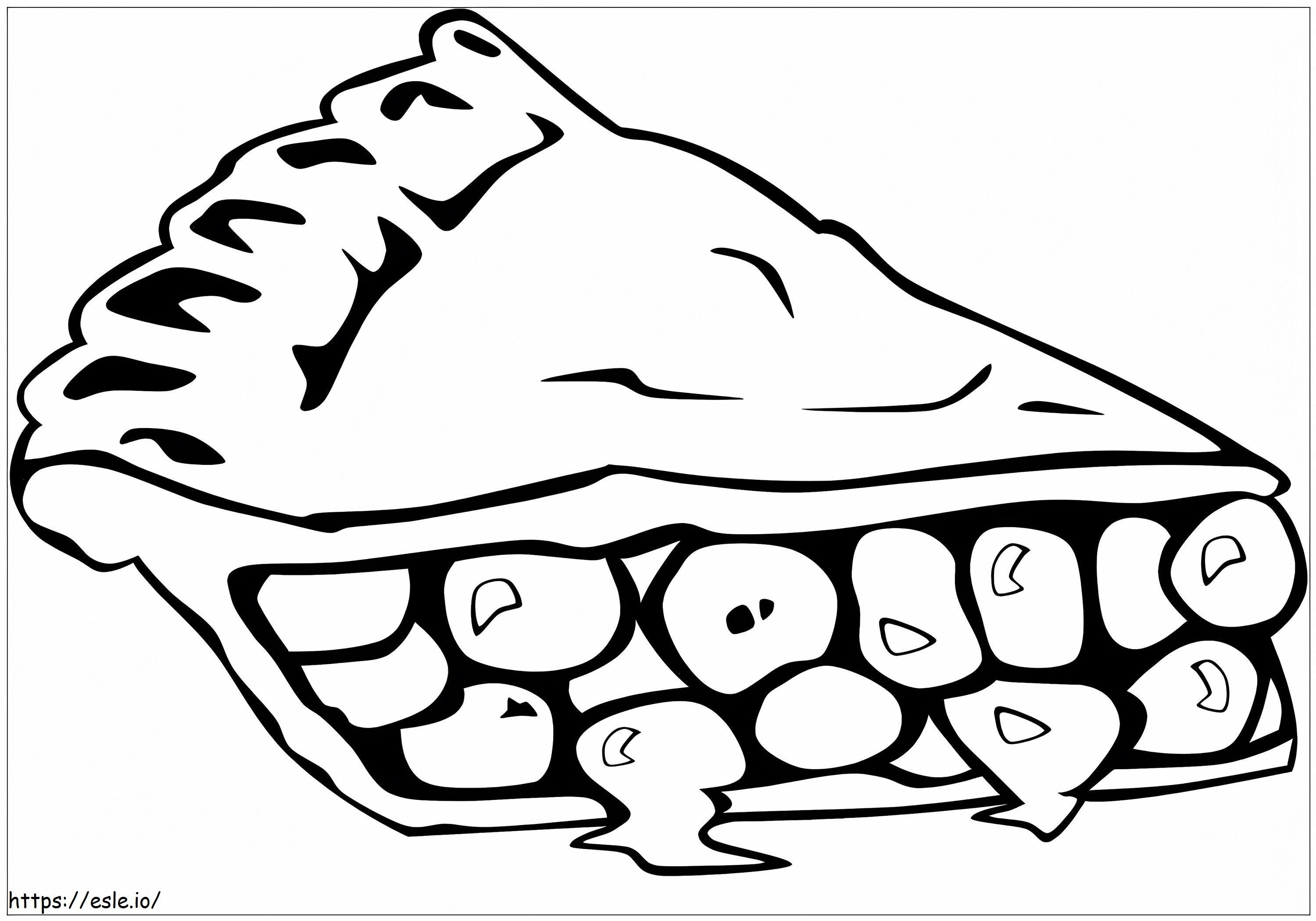 Cherry Pie coloring page